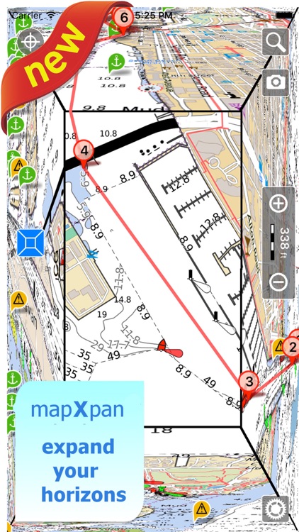 Aqua Map Wisconsin Lakes GPS