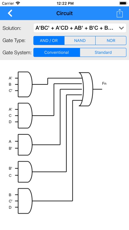 Karnaugh & Algebraic Minimizer