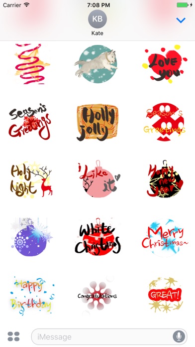 Animated Christmas Wishes screenshot 3