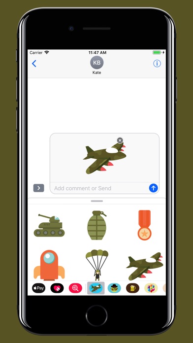 Military stickers - Army Force screenshot 3