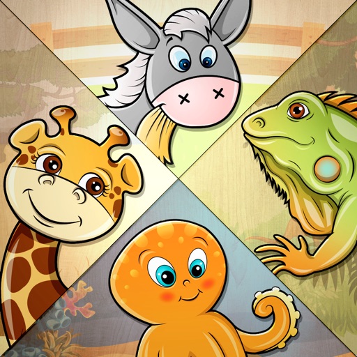 82 Kids Puzzles Learn Animals iOS App