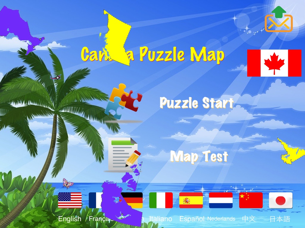 Canada Puzzle Map screenshot 3
