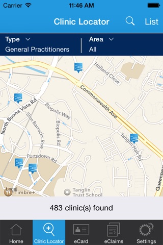 MHC Clinic Network Locator screenshot 4