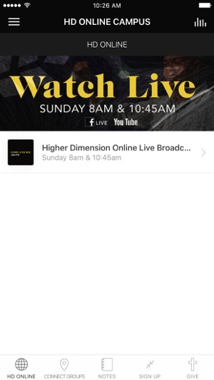 Higher Dimension Church