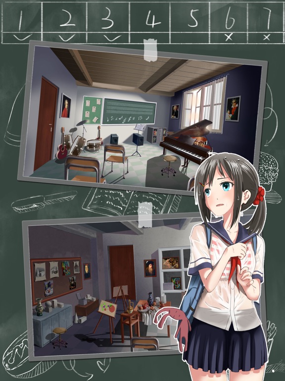 Escape School:Pretty Girl's High School Escape screenshot 2