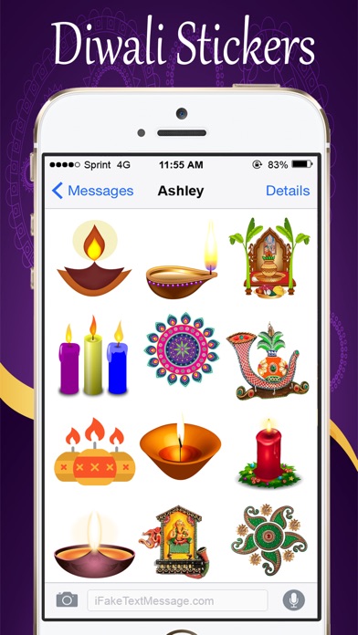 Happy Diwali Stickers screenshot 3