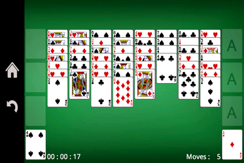 FreeCell - card game screenshot 2