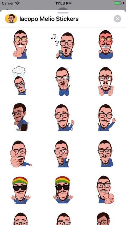 Iacopo Melio Stickers