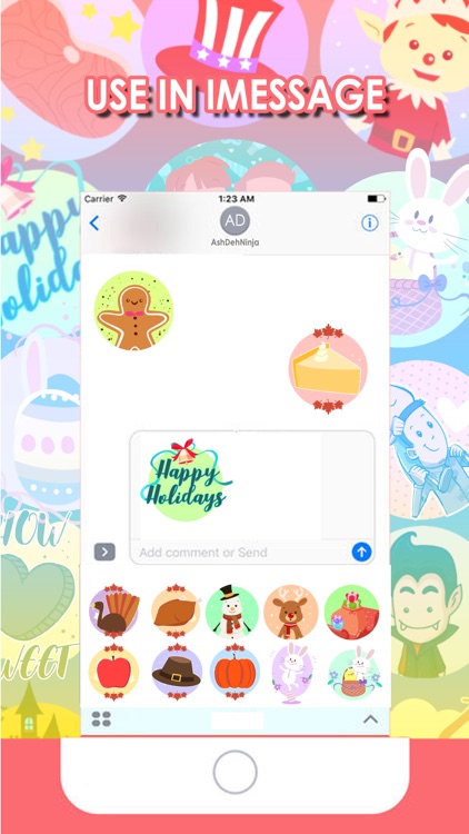 HolidayMOJI - Festive Stickers