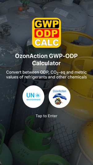 GWP-ODP Calculator