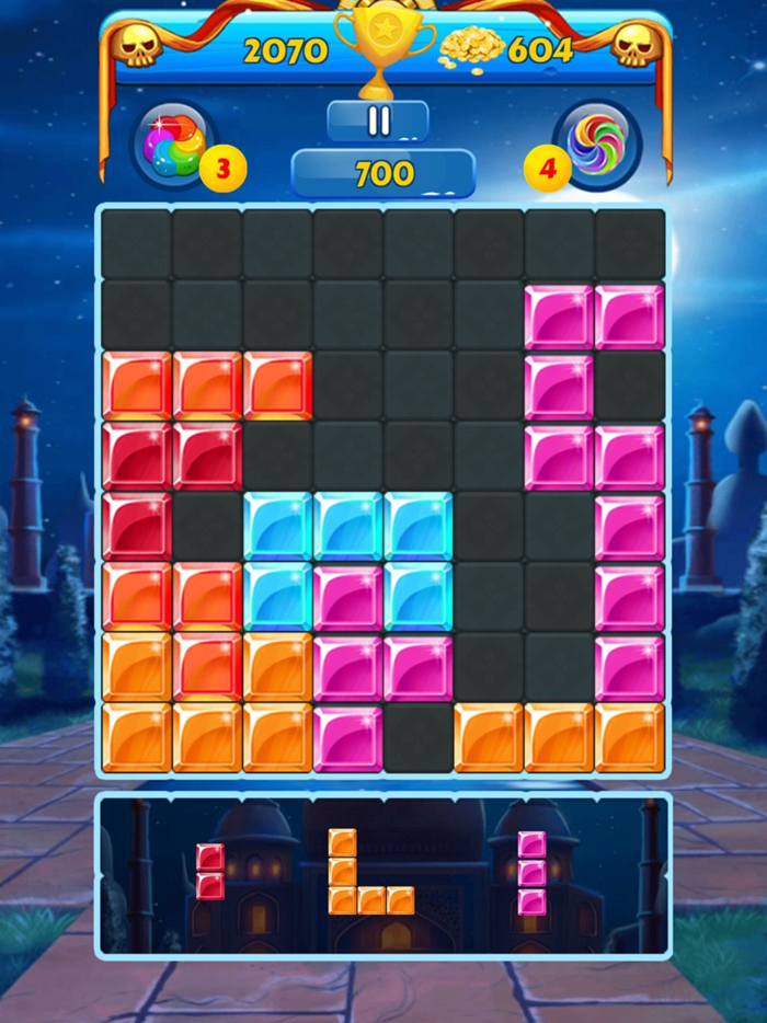 Addictive Jewel Block Puzzle