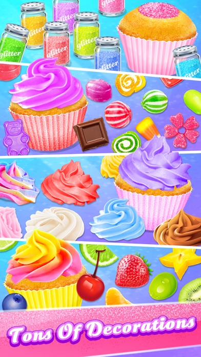 Glitter Cupcake Desserts screenshot 3