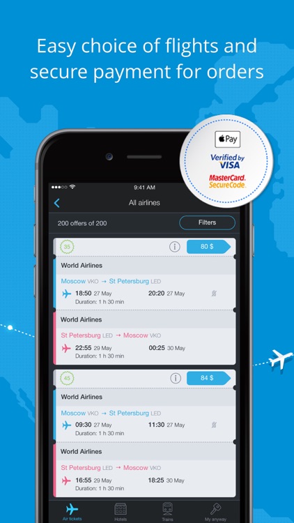 Anywayanyday – flights, hotels