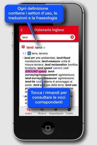 Dizionario Inglese Hoepli screenshot 3
