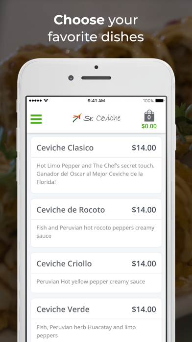 How to cancel & delete Sr. Ceviche from iphone & ipad 3