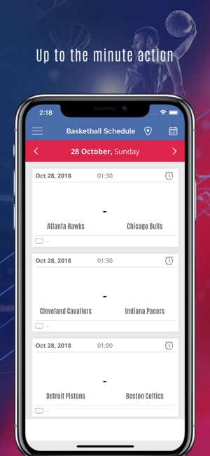 Basketball Schedule for NBA 18(圖2)-速報App