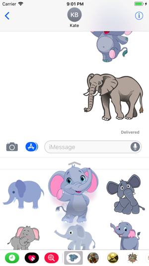 Elephants Stickers(圖4)-速報App