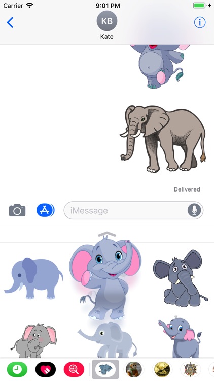 Elephants Stickers screenshot-3