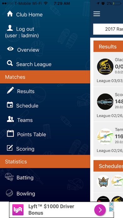 Caso Cricket League screenshot 2