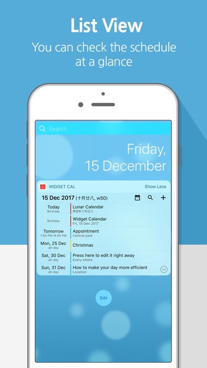 Widget Calendar : Easy&Simple screenshot-3