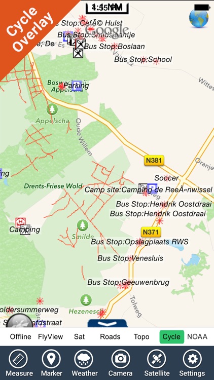 Drents-Friese Wold National Park GPS Map Navigator screenshot-4