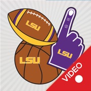 LSU Tigers Animated Selfie Stickers