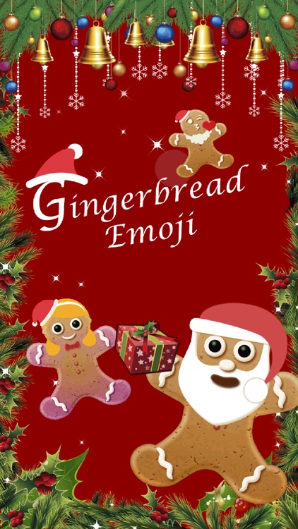 Christmas Gingerbread Emoji