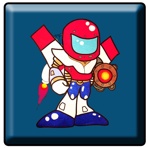 Amazing Droid: Future Kid Robot Hero Shooter Attack Running Free and Fighting Games For Boys Icon