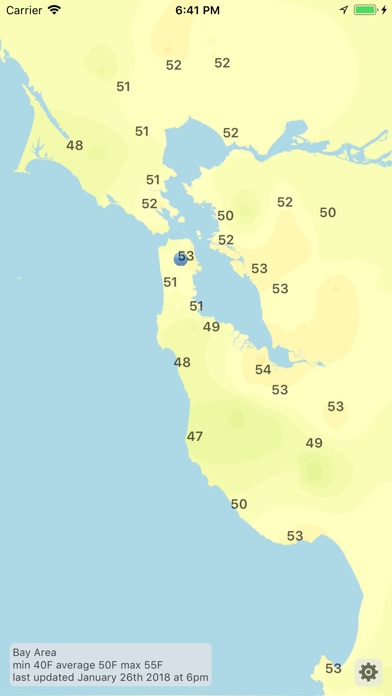 Bay Area Climate screenshot 2