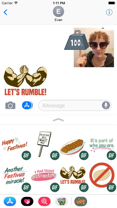 Seinfeld Festivus Stickers screenshot 2