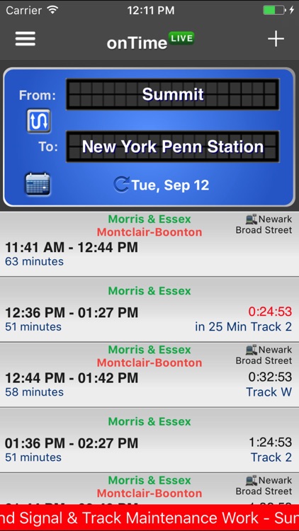 onTime NJT
