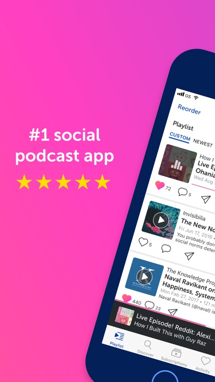 Breaker—The social podcast app screenshot-0
