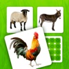 Farm Pairs - Match Animals