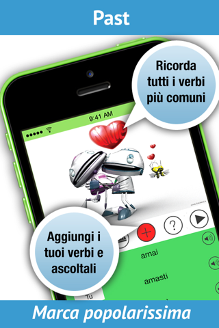 Learn Italian Verbs. LearnBots screenshot 2