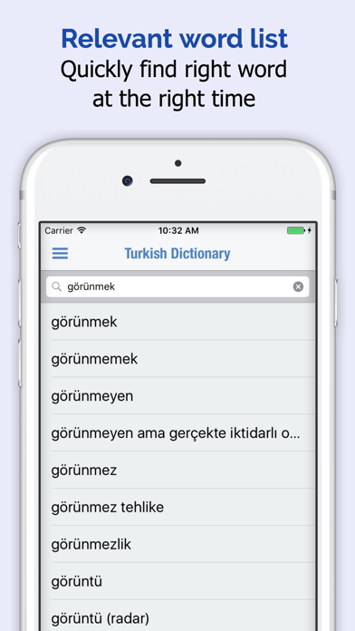 How to cancel & delete Turkish Dictionary + from iphone & ipad 2