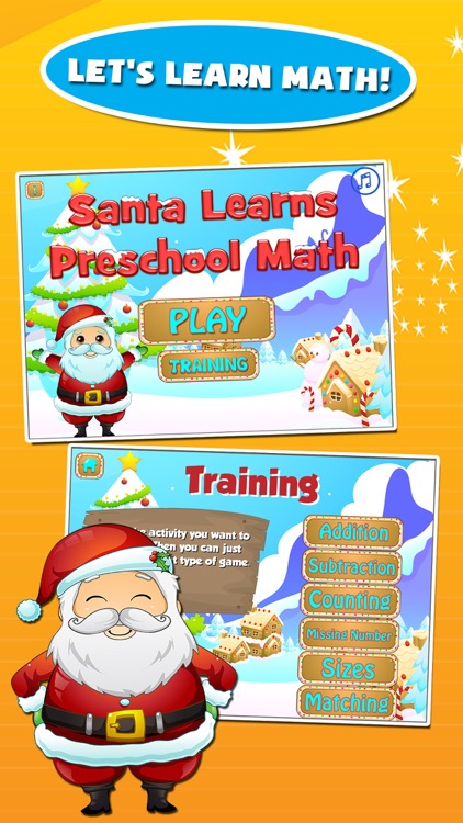 Santa Preschool Math Games