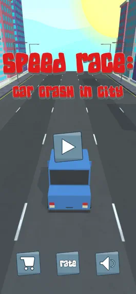 Game screenshot Speed Race: car crash in city mod apk