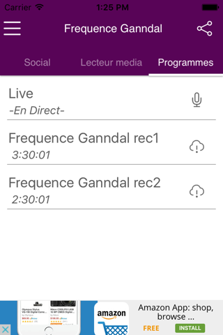 Fréquence Ganndal screenshot 2