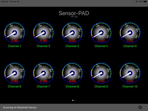 Sensor-PAD screenshot 2