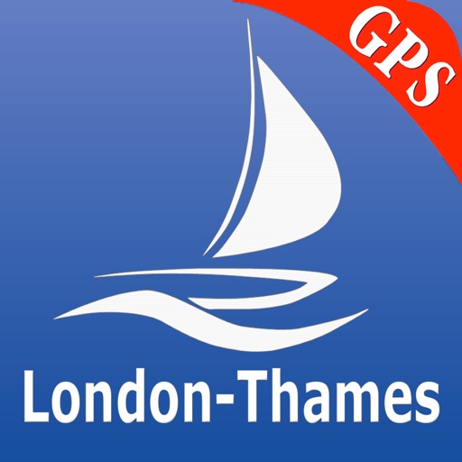 London - Thames Nautical Chart icon