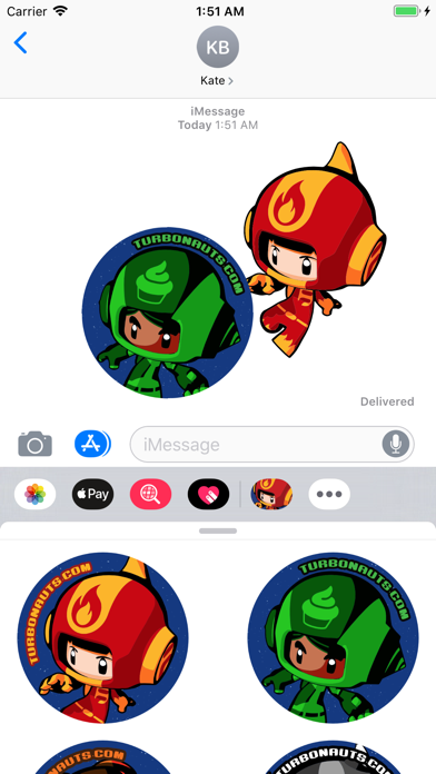 Turbonauts™ Stickers screenshot 2