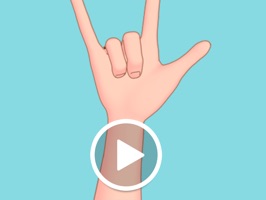 Animated Hand Sign