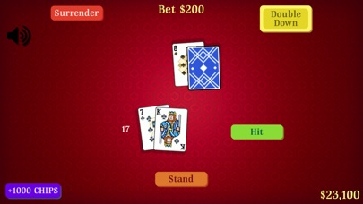 Hot Shot Blackjack 21! Casino screenshot 2