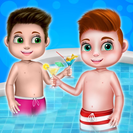Nick, Edd and JR Swimming Pool Icon
