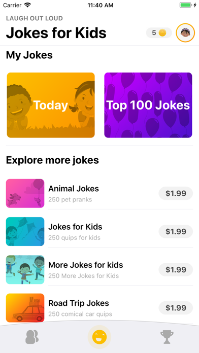 Laugh-Out-Loud Jokes for Kids screenshot 3