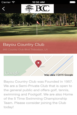 Bayou Country Club screenshot 2