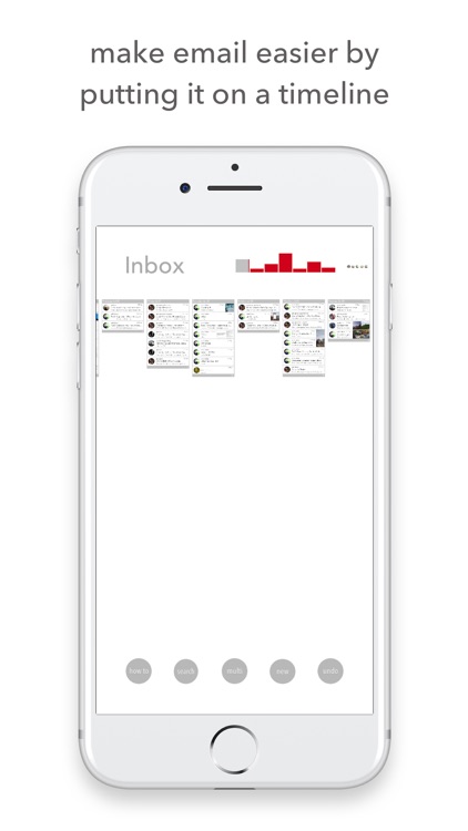 geronimo - your email on a timeline