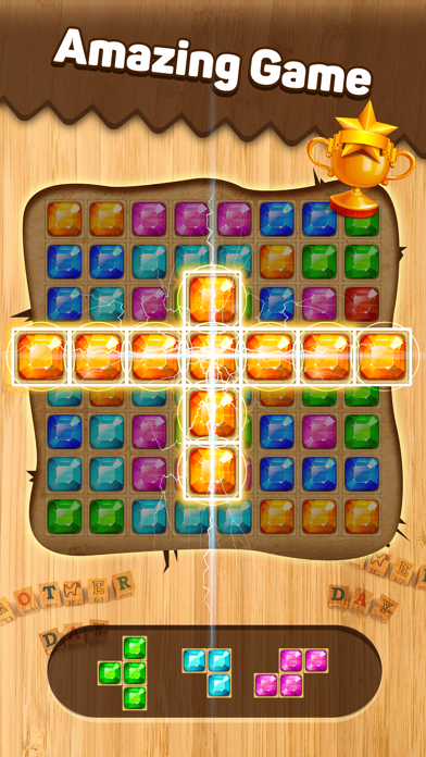 Jewel Block Puzzle Mania screenshot 2