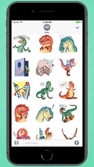 Dinosaurs Cool Stickers(圖2)-速報App