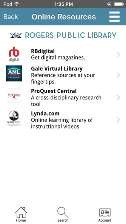 Rogers Public Library screenshot-4